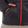 Proteus jacket black detail view