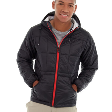 Proteus jacket black front view