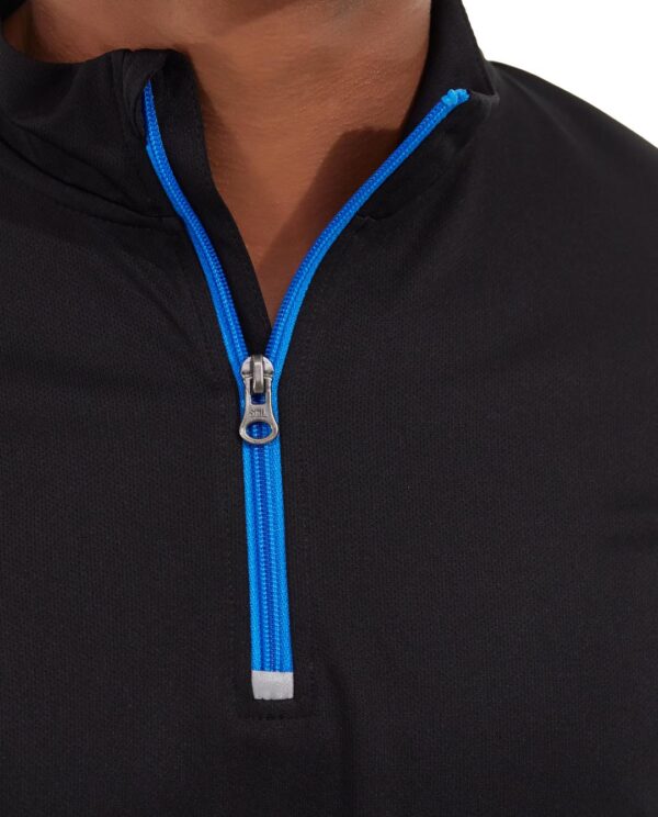 Stellar jacket black detail view
