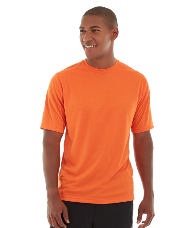 Orange tee front view